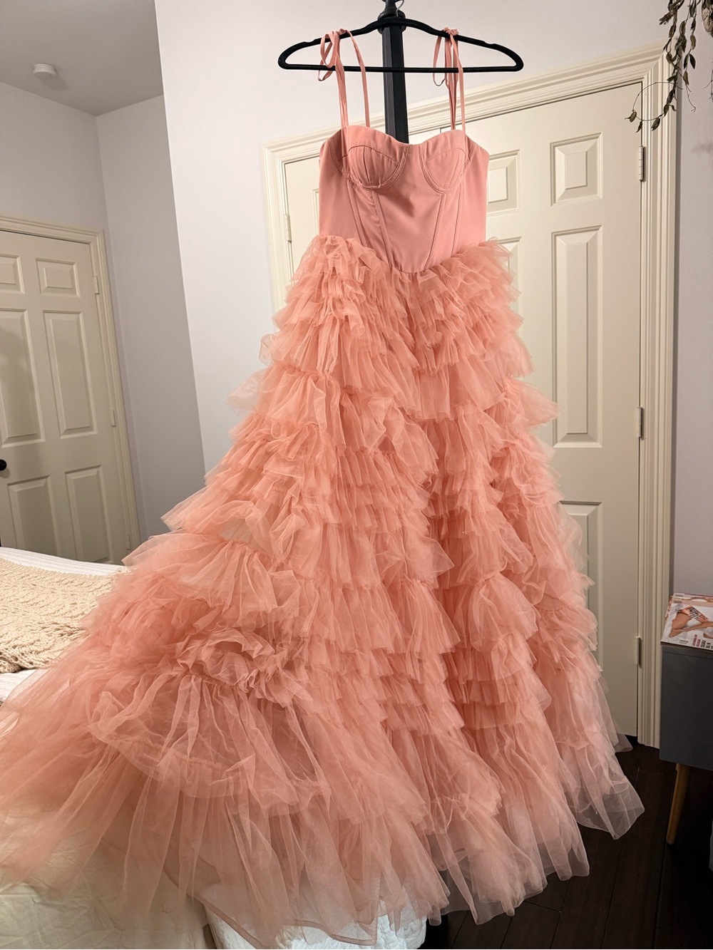 Azazie Barbie Rosette Bridesmaid Dress